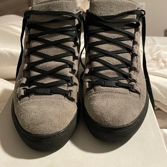 Balenciaga | Shoes | Hightop Balenciaga Arena Sneakers | Poshmark